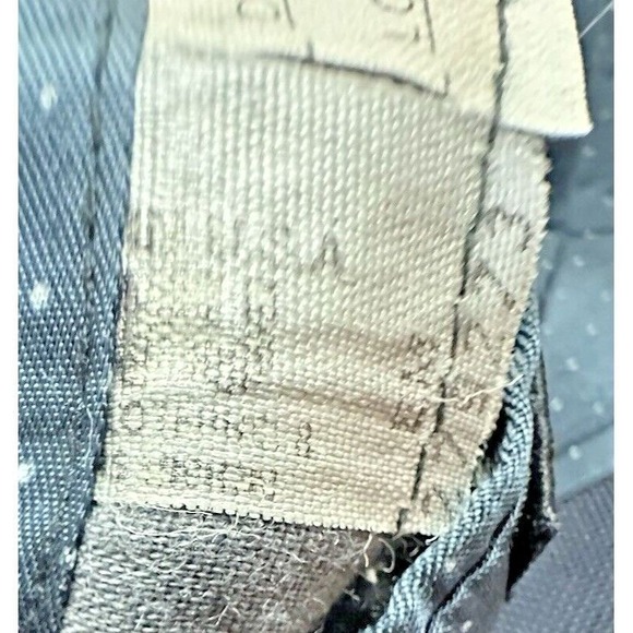 Vintage Joshua Trent Unstructured Blazer Navy 42L Gold Buttons Monogrammed USA - Picture 12 of 16